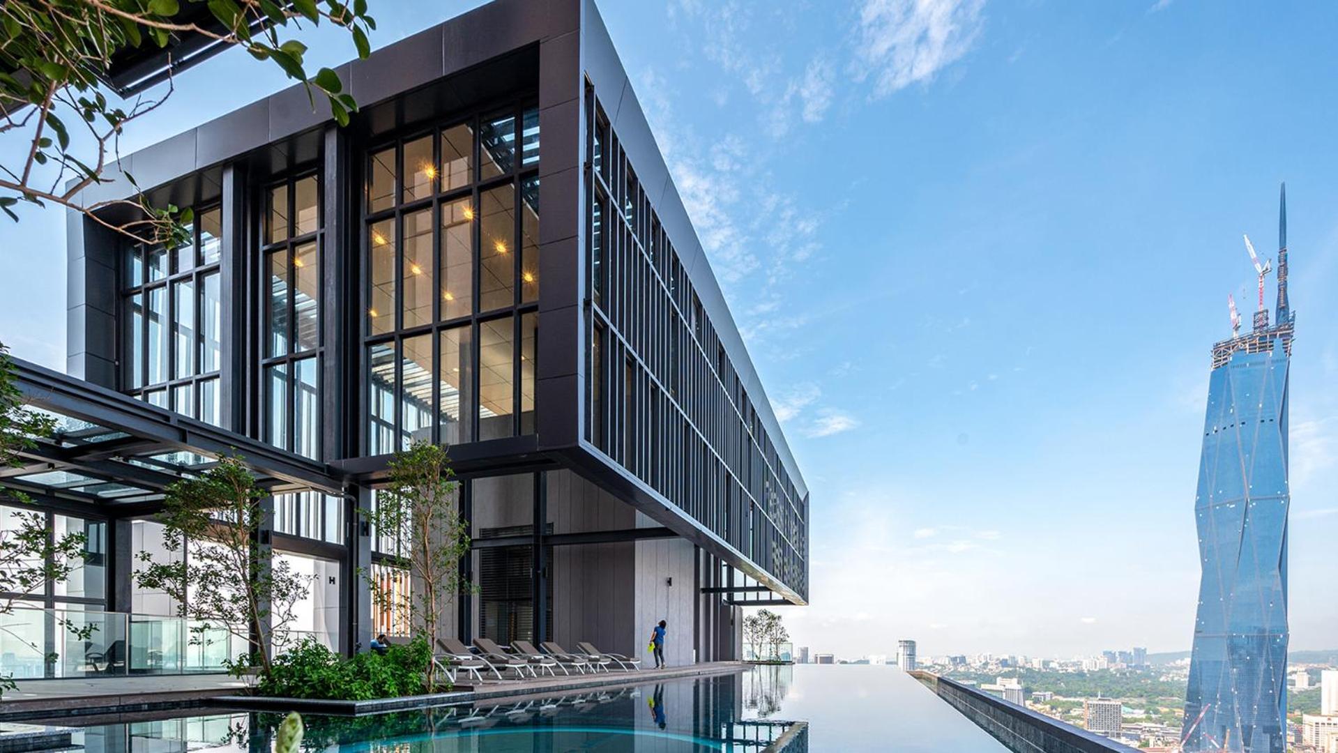קואלה לומפור Lucentia Residence Has An Amazing Pool מראה חיצוני תמונה